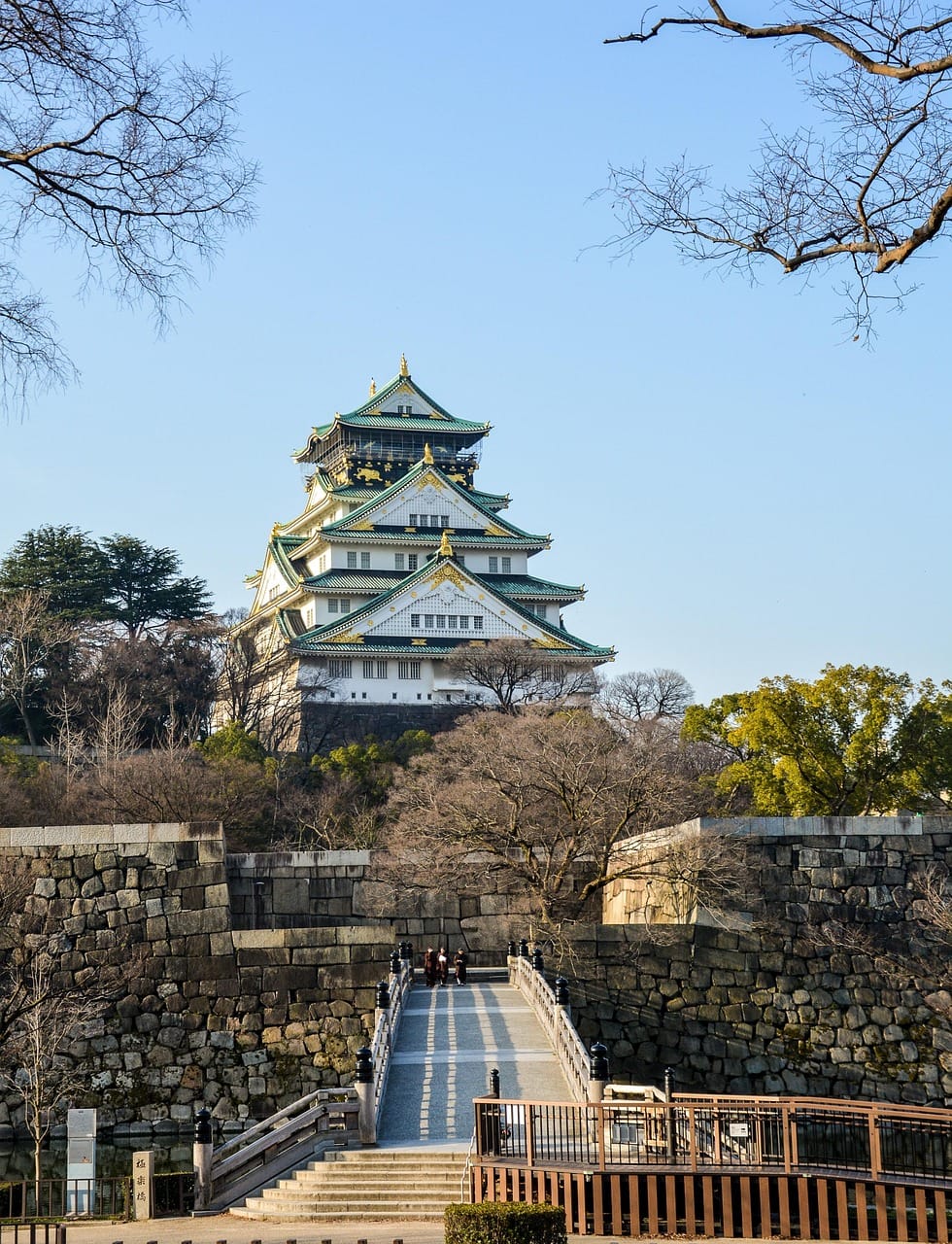 Osaka castle, landmark, architecture, history, osaka, japan, fortress, blue history, blue castle, osaka, osaka, osaka, osaka, osaka